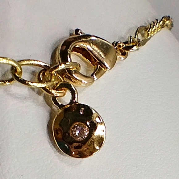 Gold Tone Envelope Purse Pendant Necklace - Picture 6 of 6